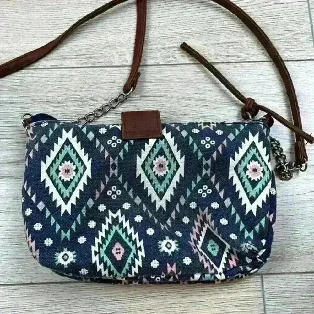 Aztec Pattern Mini Side Bag - Picture 3 of 7